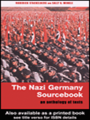 cover image of The Nazi Germany Sourcebook